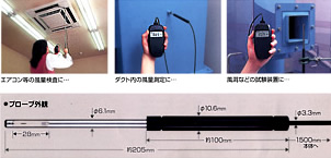 アネモマスター風速計【レンタル】6004