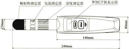 暑熱環境計 WBGT-113